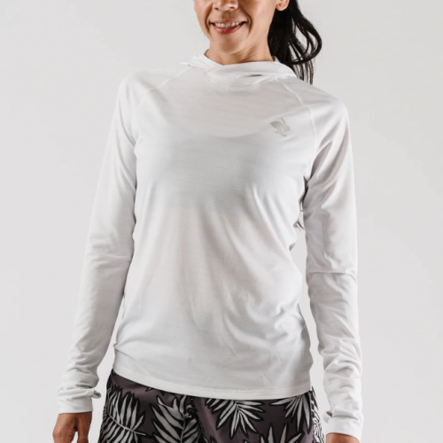 RABBIT - Women's - UPF30 Deflector - White UPF